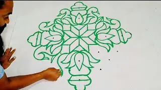 Sankranti rangoli designs 🌹13×1 dots dhanurmasam Rangolis 🌹 sankranti festivals Rangolis 🌹pongal pot