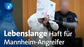 Lebenslange Haft für Messerangreifer von Mannheim