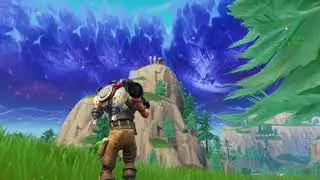 Fortnite gameplay win!! fly explosives/random duos