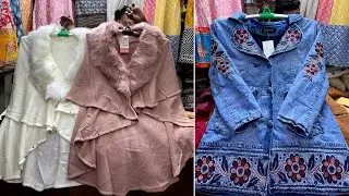 Winter special China poncho/denim hoodie jacket collection 2022 || বাহিরের পঞ্চ/ডেনিম হুডি জ্যাকেট