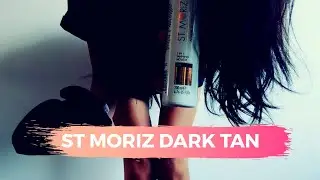 St Moriz dark foaming mousse| Before & After