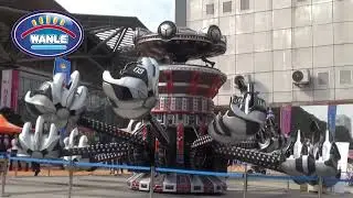 outdoor theme park thrilling amusement rides thrill play games high quality crazy bounce jumping