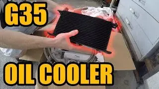 Infiniti G35 Gets a Z1 Oil Cooler Installed (MORE ANTILAG)