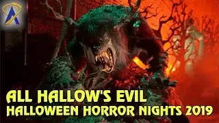 All Hallow's Evil Scare Zone at Universal Studios Hollywood's Halloween Horror Nights 2019