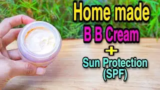 BB Cream: Diy BB Cream With Sun Protection|BB Cream| How To Make BB Cream At Home| Homemade BB Cream