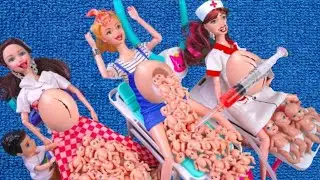 10 Minutes Satisfying With Unboxing Doctor Toys, Emergency Rescue Pregnant Woman | ASMR
