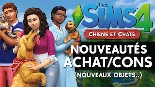 LES SIMS 4 CHIENS ET CHATS | D&eacute;couverte du mode Achat/Construction🐶🐱 [Test]