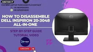 How to disassemble Dell Inspiron 20-3048 all in one Desktop| Step-by-Step Guide| Tutorial Video