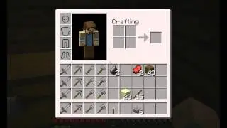 Let&acute;s Play, Minecraft. Part 2. Mining and crafting, also fire.