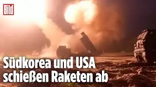 Nordkoreas Raketentest: S&uuml;dkorea antwortet mit Abschuss von Raketen