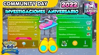 📢GU&Iacute;A INVESTIGACI&Oacute;N TEMPORAL GRATUITA E INVESTIGACI&Oacute;N ESPECIAL TICKET COMMUNITY ANIVERSARIO 2022