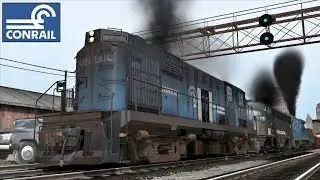 Alco RS 11 Conrail Railroad