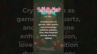 #BlessedBeltane #WitchyVibes #SpringEnergy #ModernWitch #PaganTraditions