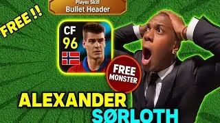 Free Bullet Header Alexander Sorloth Is a MONSTER! 🔥 New Nomination Card Review 🥶| eFootball Mobile 
