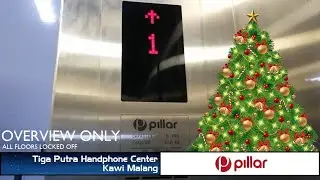 OVERVIEW ONLY (All Locked) - Pillar Elevator at Tiga Putra Handphone Center Malang