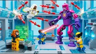 I Built the X-Men Danger Room in Lego! [Part 1 - The Foundation]