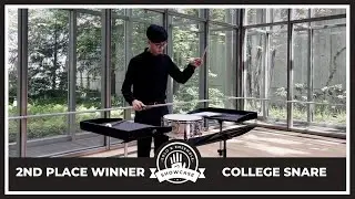2nd Place College Snare Drum Division: Jacob Chang | 2025 Solo & Ensemble Showcase