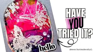Gilding Flakes + Acetate = Elegant Cards #gildingflakes #cards #cardmaking