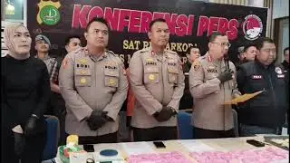Polres Metro Jakarta Utara, Sita Belasan Ribu Pil Ekstasi Asal Belanda