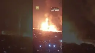 Fire at Indonesian fuel depot kills 17, injures dozens