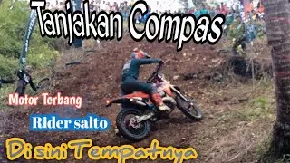 Tanjakan Berhadiah di Baksos Compas #motortrailindonesia