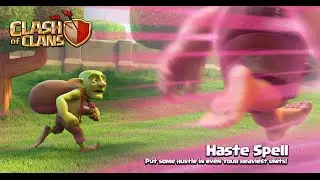 Clash of Clans - New Update! Dark Spell #3: Haste Spell Gameplay (Sneak Peek)