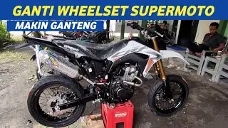 MODIFIKASI CRF JADI SUPERMOTO 