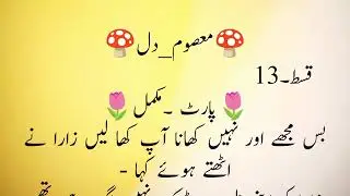 Masoom Dil Novels Episode 13 in Urdu 
