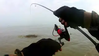 MANCING CASTING KERAPU SPOT PANTAI BARUNA SEMARANG