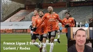 Pronostic France Ligue 2  : Lorient  / Rodez