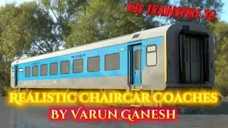 Realistic Lhb Chaircar Coaches by Vg production The Trainspire 16 #train 