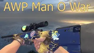 AWP Man o' war Minimal Wear Showcase