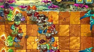 Wasabi Whip Plant of the Week ALL LEVELS | Plants vs Zombies 2 | Levels 1-5