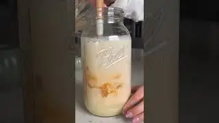 Homemade pumpkin pie spice coffee creamer!🎃🧡🍂#homemade #diy #coffee  #coffeelover #pumpkin #asmr