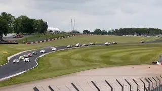 2023 British GT Round 8 @ Donington Park - Lap 1, Craner Curves and Old Hairpin [4K]