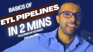 ETL Pipeline actually explained in 2 mins (followed by detailed explanation)