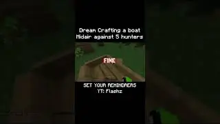 Recreating The Dream BOAT CRAFT in Manhunt...