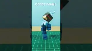 Tutorial Singkat membuat Papercraft Minecraft Pake Skin Kalian Sendiri #shorts
