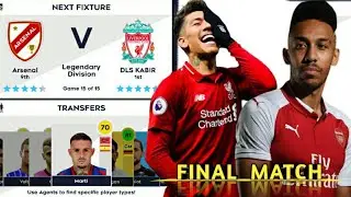 DLS 21 | ARSENAL vs LIVERPOOL | ( 0-4 ) | FINAL MATCH | Game play | DLS KABIR 🇧🇩...