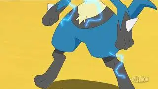 Pokemon Journeys Lucario Defeated Fan Rotom