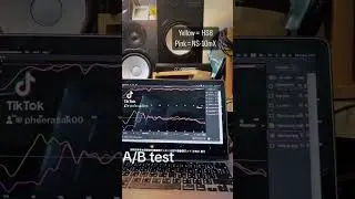 Compare with YAMAHA NS10 vs HS8 Studiomonitor #audio #studio #homestudio #monitors  #studiomonitors