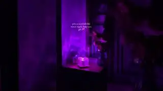 Water Ripple Lamp Fortnite Cube Night Light Aurora Ocean Projector #aesthetic #desksetup #roomdecor
