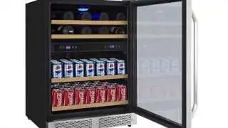 EdgeStar 24 Inch Built-In Wine and Beverage Cooler- CWB7016DZ