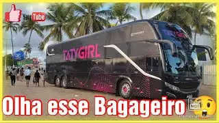 Mostrando o Bagageiro do NOVO COMIL da Banda Taty Girl #vidadeumrodoviario