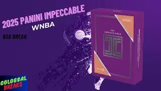 Распаковка коробки Panini Impeccable WNBA 2025 года #wnba #sportscards