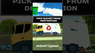 Garbage 🗑️ Truck Transport #android12games #androidgameplay #gaming #shortgameplay #android #shorts