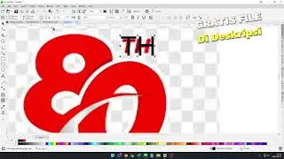 Download Vector Gratis : Logo HUT RI 80 Tahun