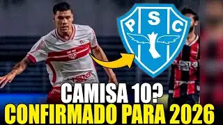 REFORÇO PARA 2026 JÁ TREINA COM O ELENCO DO PAYSANDU