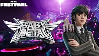 WHAT IF Wednesday Addams sang in BabyMetal ?! | Fortnite Festival Main Stage | 4K | Easy Gameplay 🦇