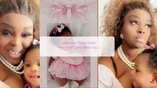 ✨HOLIDAY SHOPPING WITH MY BABY | HER FIRST EARS PIRECING🎄✨🎀  